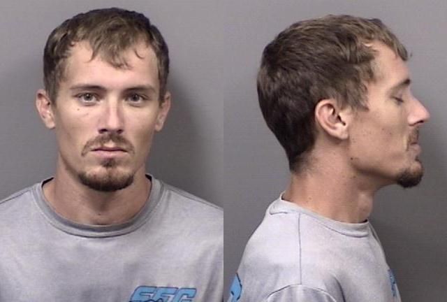 Brandon Zajack arrested Aug. 29 for driving with a suspended license.